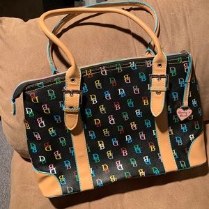 Dooney and Bourke multicolor purse